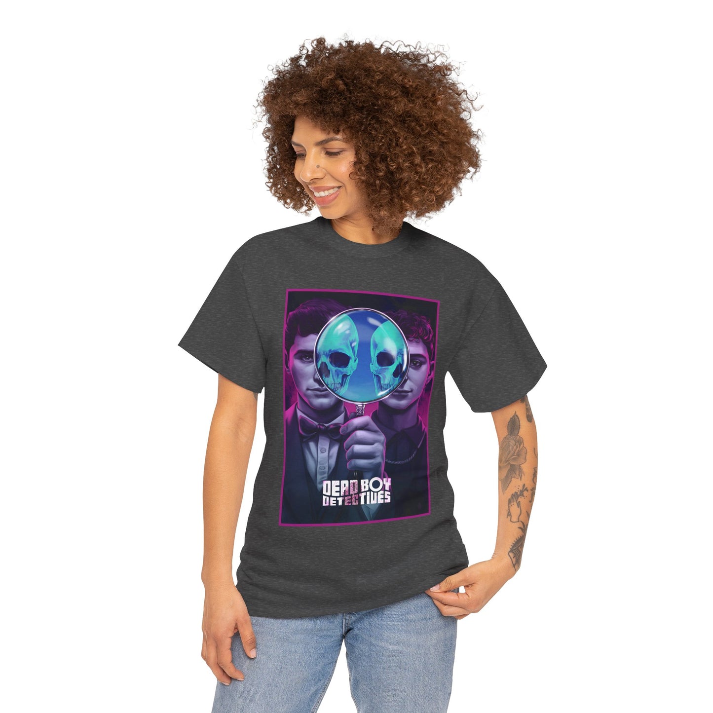 Deadboy Detectives T-Shirt - Sandman Spin-Off, Vertigo Comics - Netflix Series - George Rexstrew & Jayden Revri