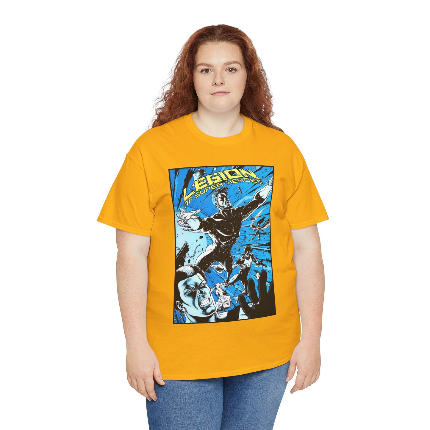 Legion of Super-Heroes T-Shirt - Steve Lightle Art - DC Comics - Starboy, Thom Kallor