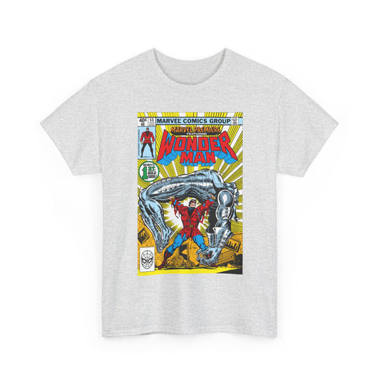 Wonder Man T-Shirt - Marvel Premiere #55 Cover Art - Avengers Member - Marvel Comics
