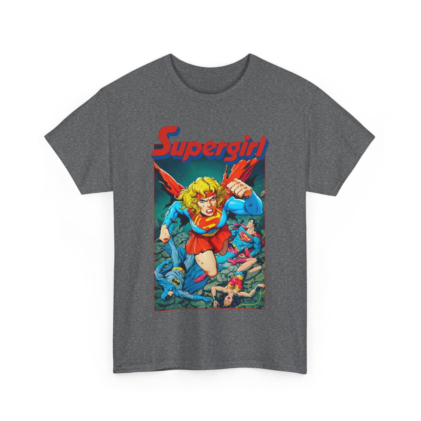 Supergirl T-Shirt - Tom Grummett Art - Crisis on Infinite Earths - Classic DC Comics Series - Death of Supergirl
