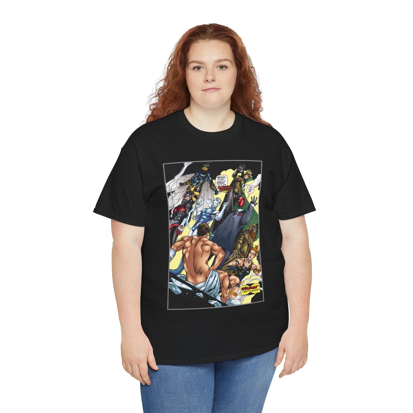 Wildcat/Injustice Society T-Shirt