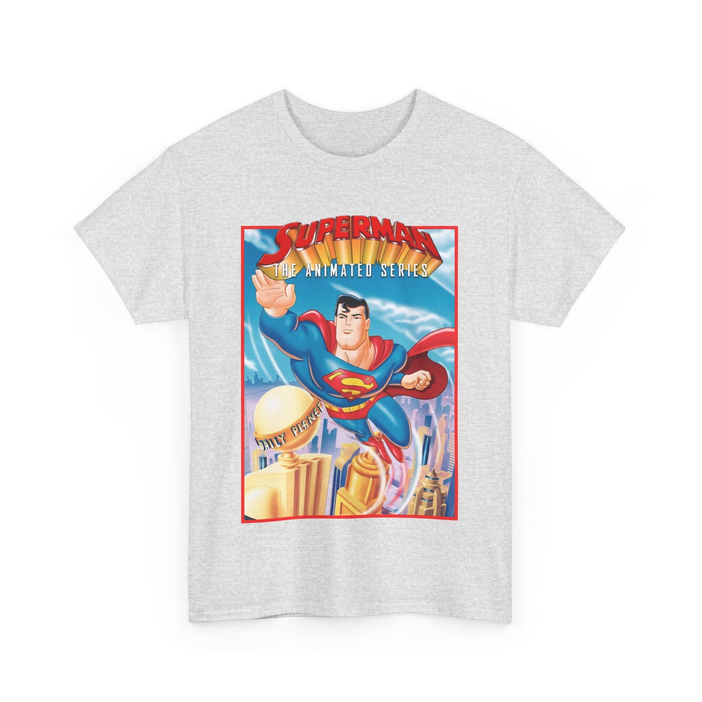 Superman The Animated Series T-Shirt - DC Comics - WB Cartoon 1990s - Metropolis - Man of Steel - Daily Planet