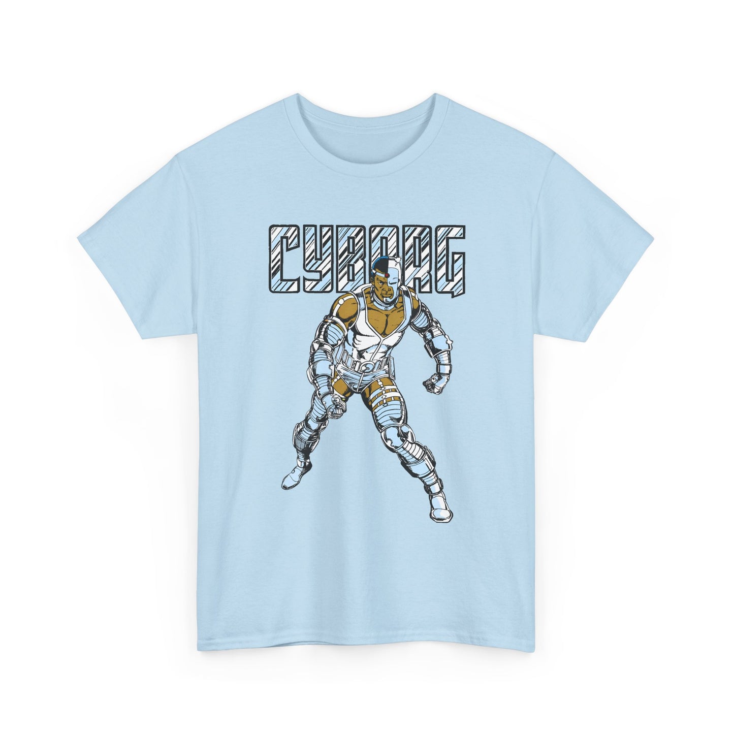 Cyborg T-Shirt - George Perez Art - New Teen Titans, Justice League - Victor Stone - DC Comics