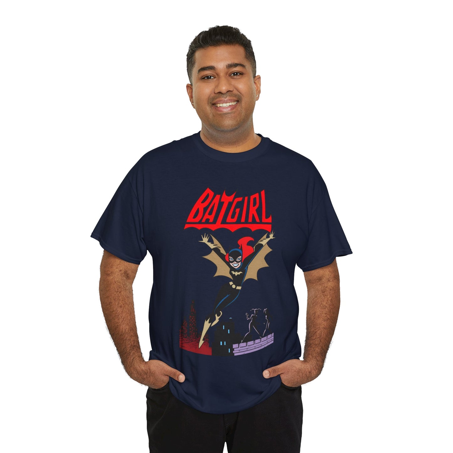Batgirl T-Shirt - Bruce Timm Art - Batman Animated Series 1990s - Gotham City, Batman, Barbara Gordon - WB Cartoon - DC Comics