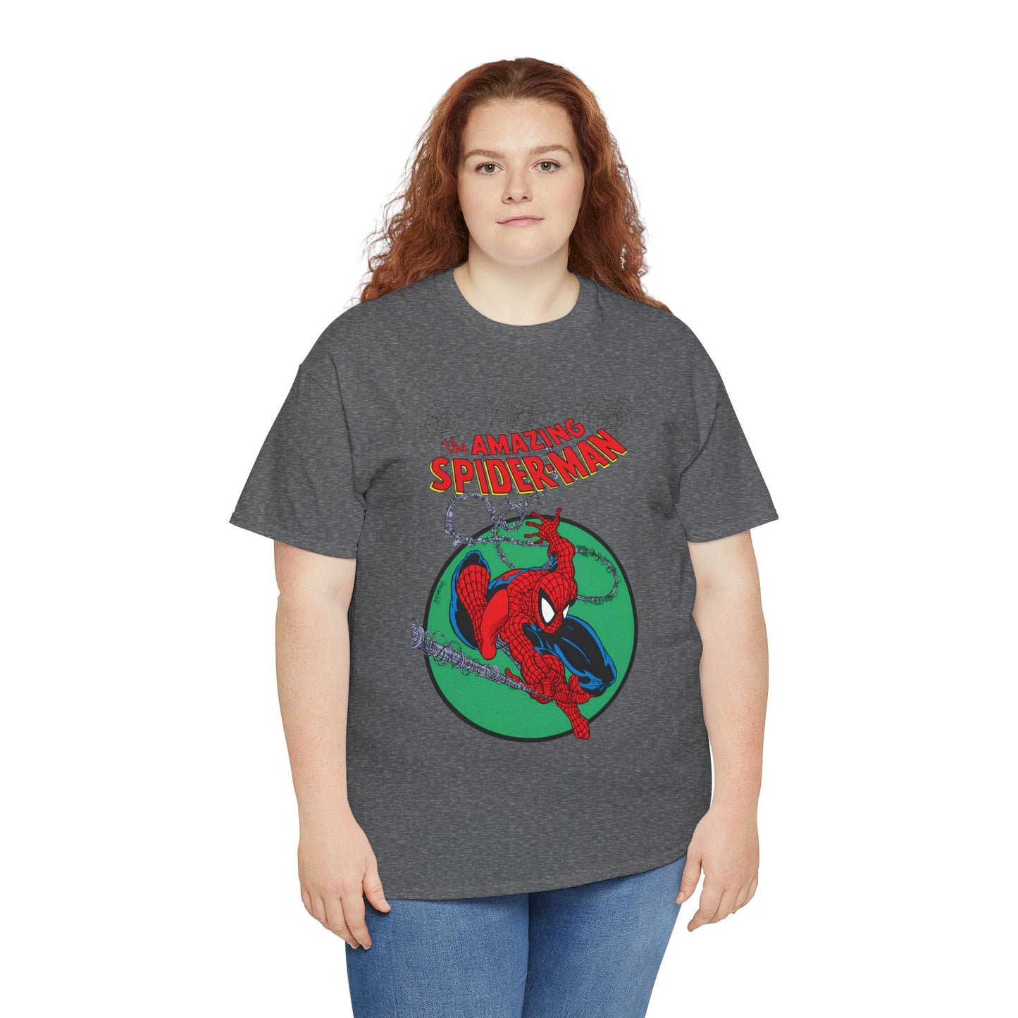 Amazing Spider-Man T-Shirt - Todd McFarlane Art - Cover to Issue #301 - Peter Parker, Web-Slinger - Marvel Comics