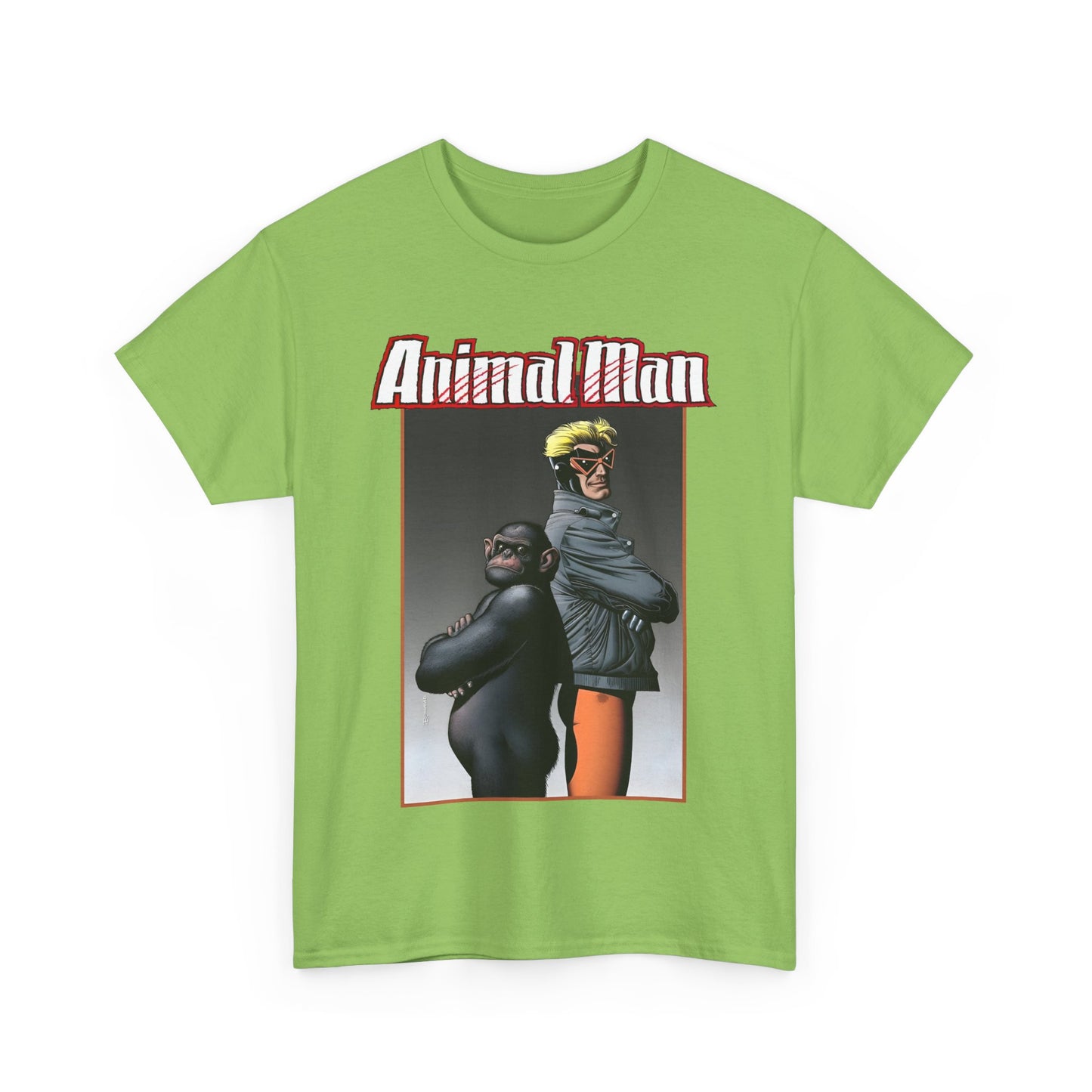 Animal Man T-Shirt - Brian Bolland Art - Buddy Baker - Grant Morrison Series - Vertigo Comics/DC Comics