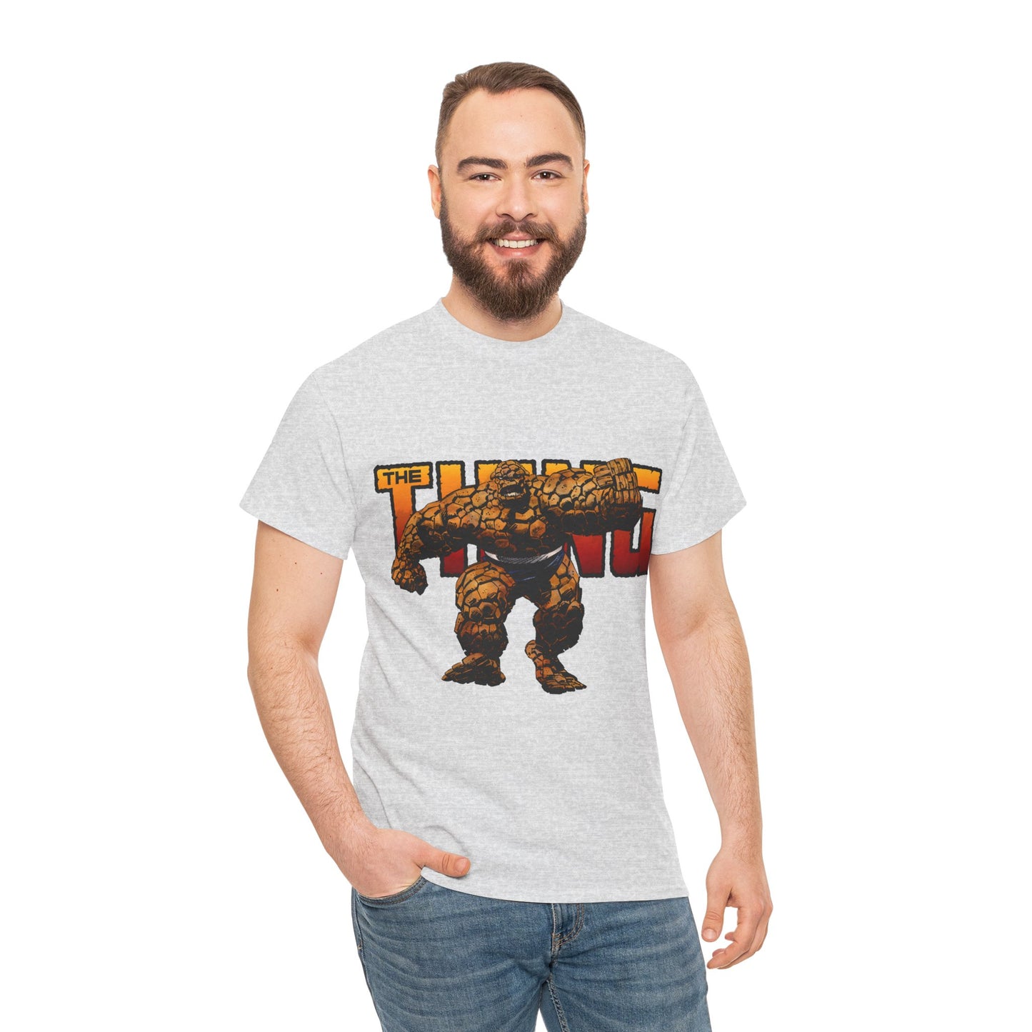 The Thing T-Shirt - Amazing John Byrne Art - Marvel Comics - Popular Fantastic Four Member - Ben Grimm