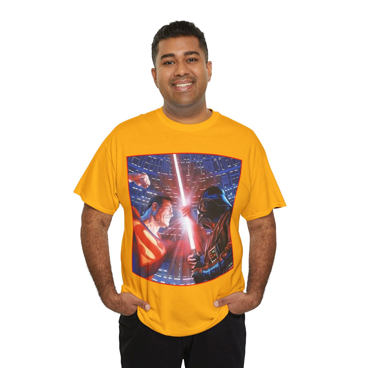 Superman Vs Darth Vader T-Shirt - Alex Ross Art - DC Comics - Star Wars