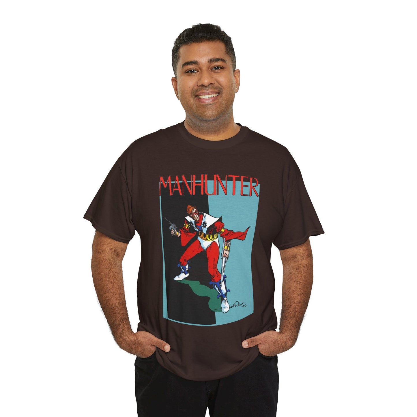 Manhunter T-Shirt - Walt Simonson Art - Detective Comics - Paul Kirk - DC Comics - Batman Connection