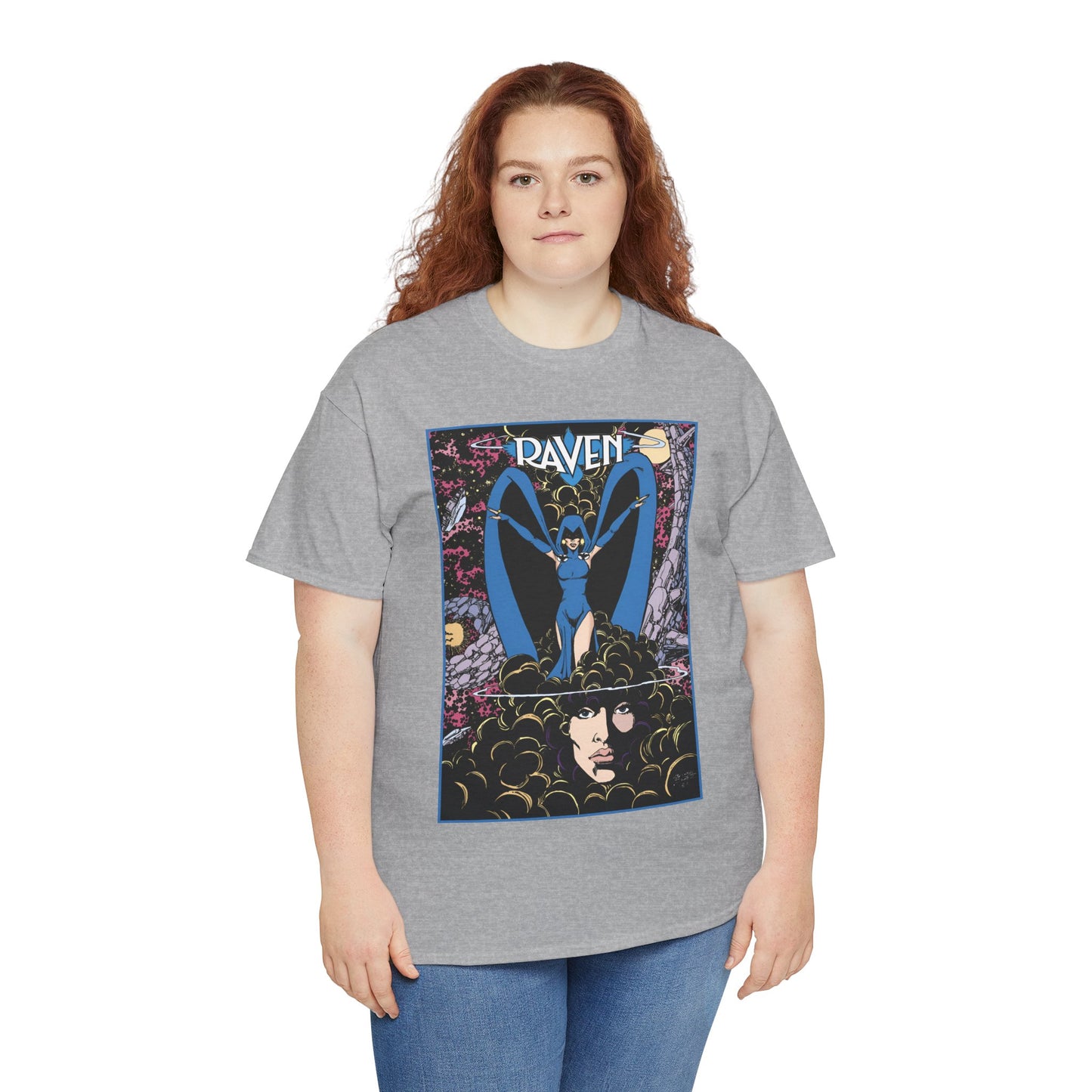 Raven T-Shirt - New Teen Titans - George Perez Art - Trigon, Azarath - DC Comics