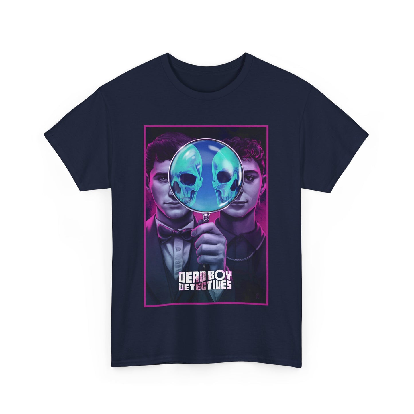 Deadboy Detectives T-Shirt - Sandman Spin-Off, Vertigo Comics - Netflix Series - George Rexstrew & Jayden Revri