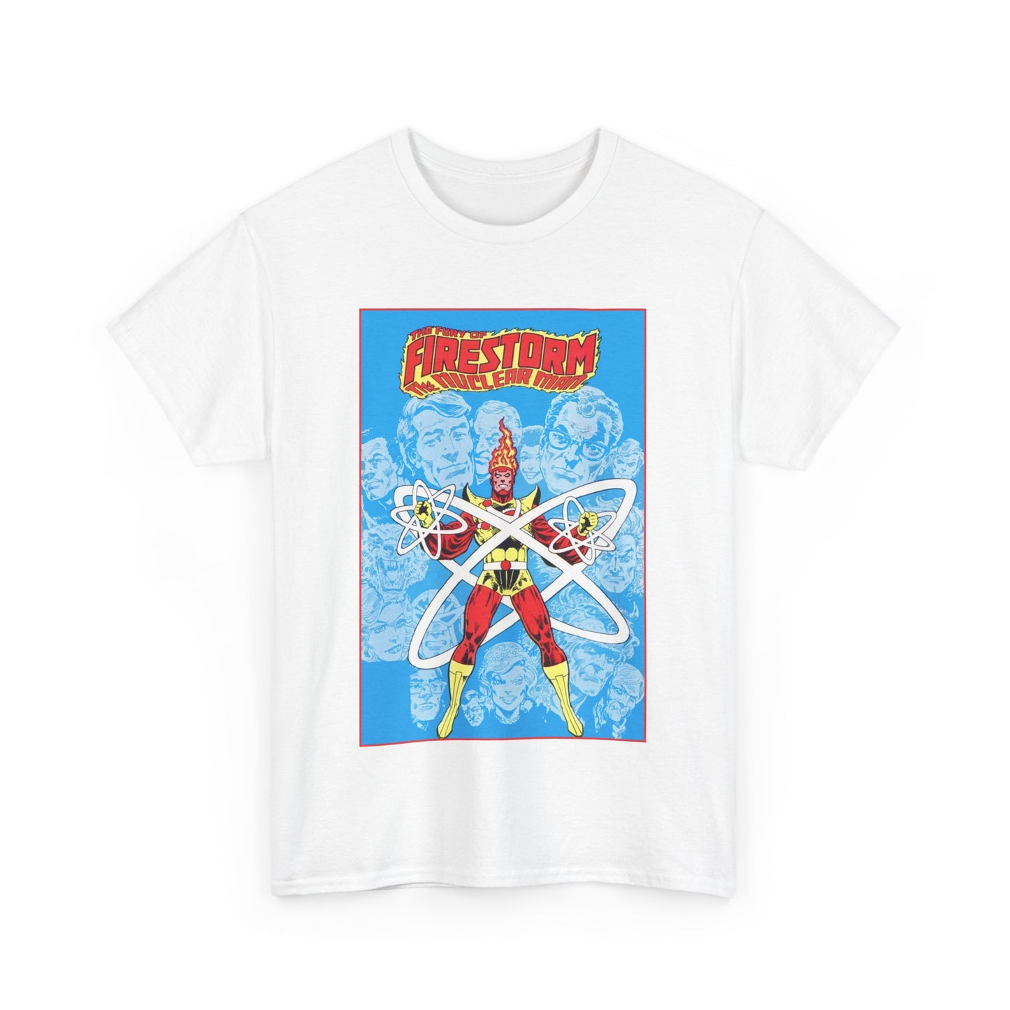 Fury of Firestorm T-Shirt - Pat Broderick Art - The Nuclear Man, Ronnie Raymond - JLA Member - DC Comics