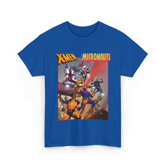 Uncanny X-Men/Micronauts T-Shirt - Taurin Clarke Art - Marvel Comics