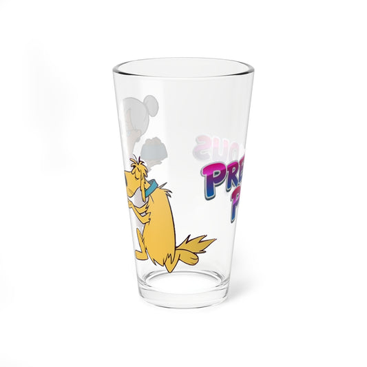 Precious Pupp Glass, 16oz - Hanna-Barbera Cartoon 1960s TV - Granny Sweet - Animated Classic