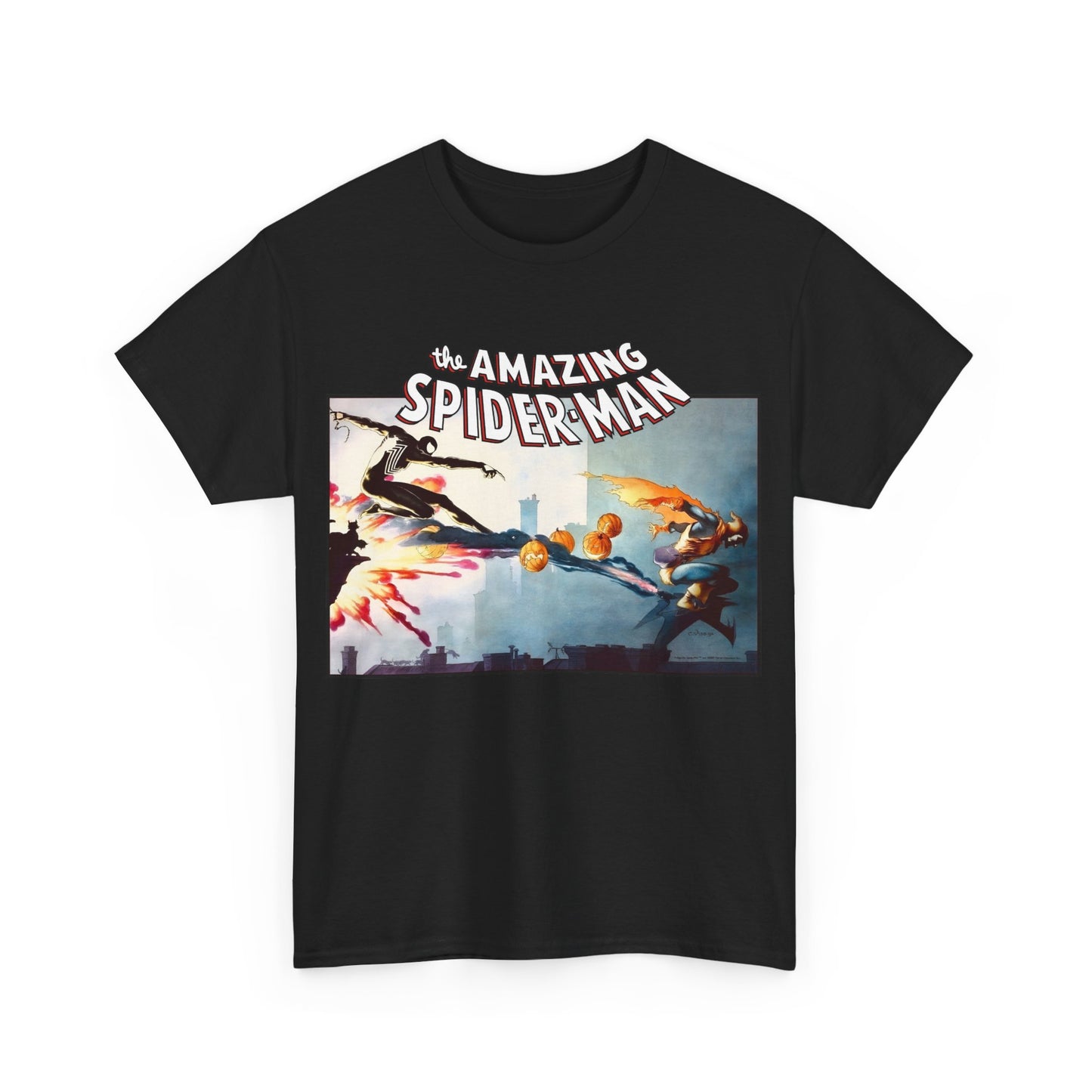 Amazing-Spiderman T-Shirt - Charles Vess Art - Vs Hobgoblin - Peter Parker - Marvel Comics