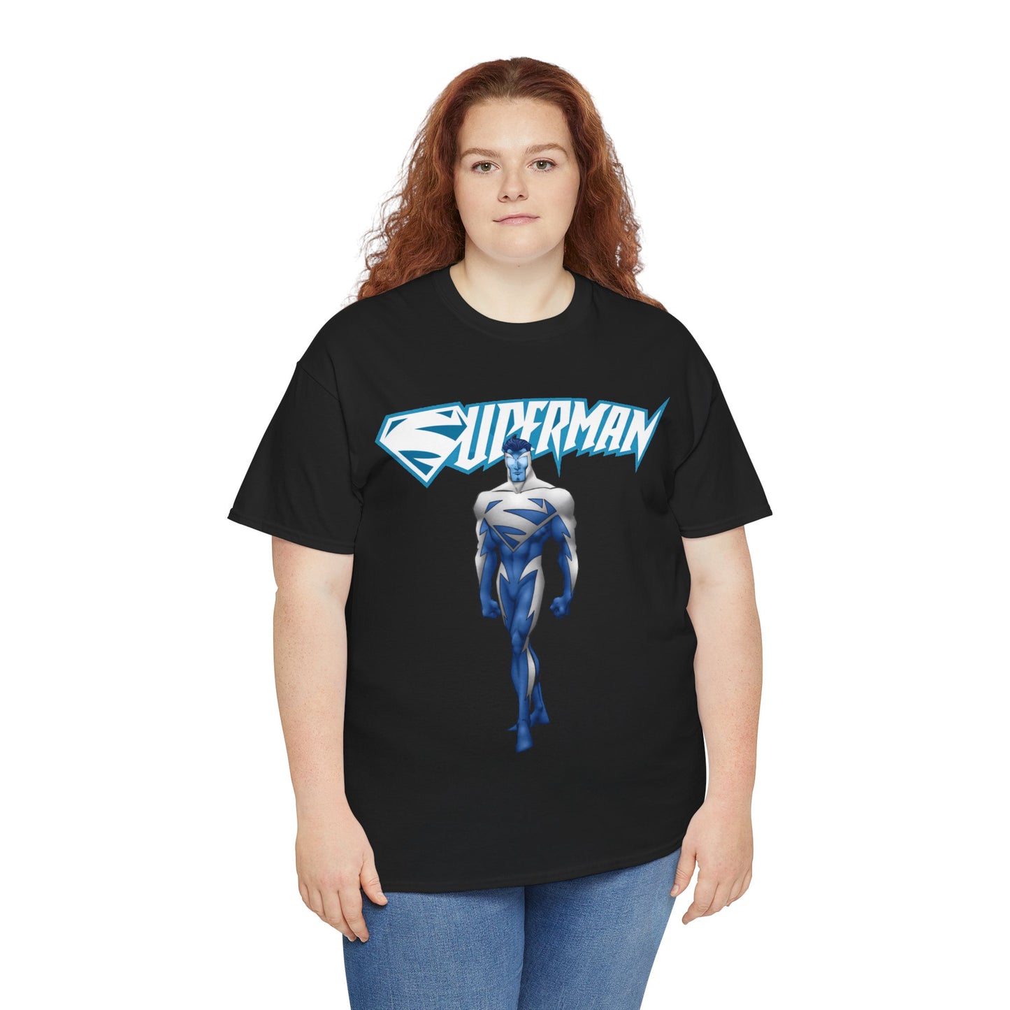 Superman T-Shirt - Clark Kent - Man of Steel - DC Comics - Electric Superman 1990s Storyline