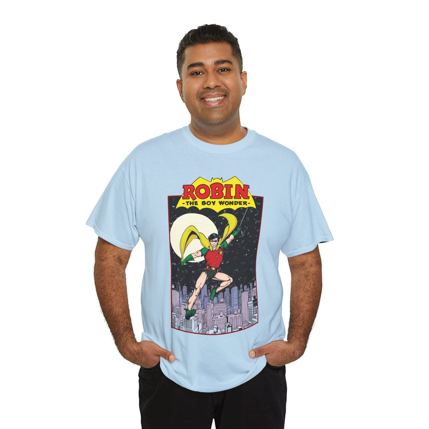 Robin the Boy Wonder T-Shirt - George Perez Art - New Teen Titans Member & Leader - DC Comics