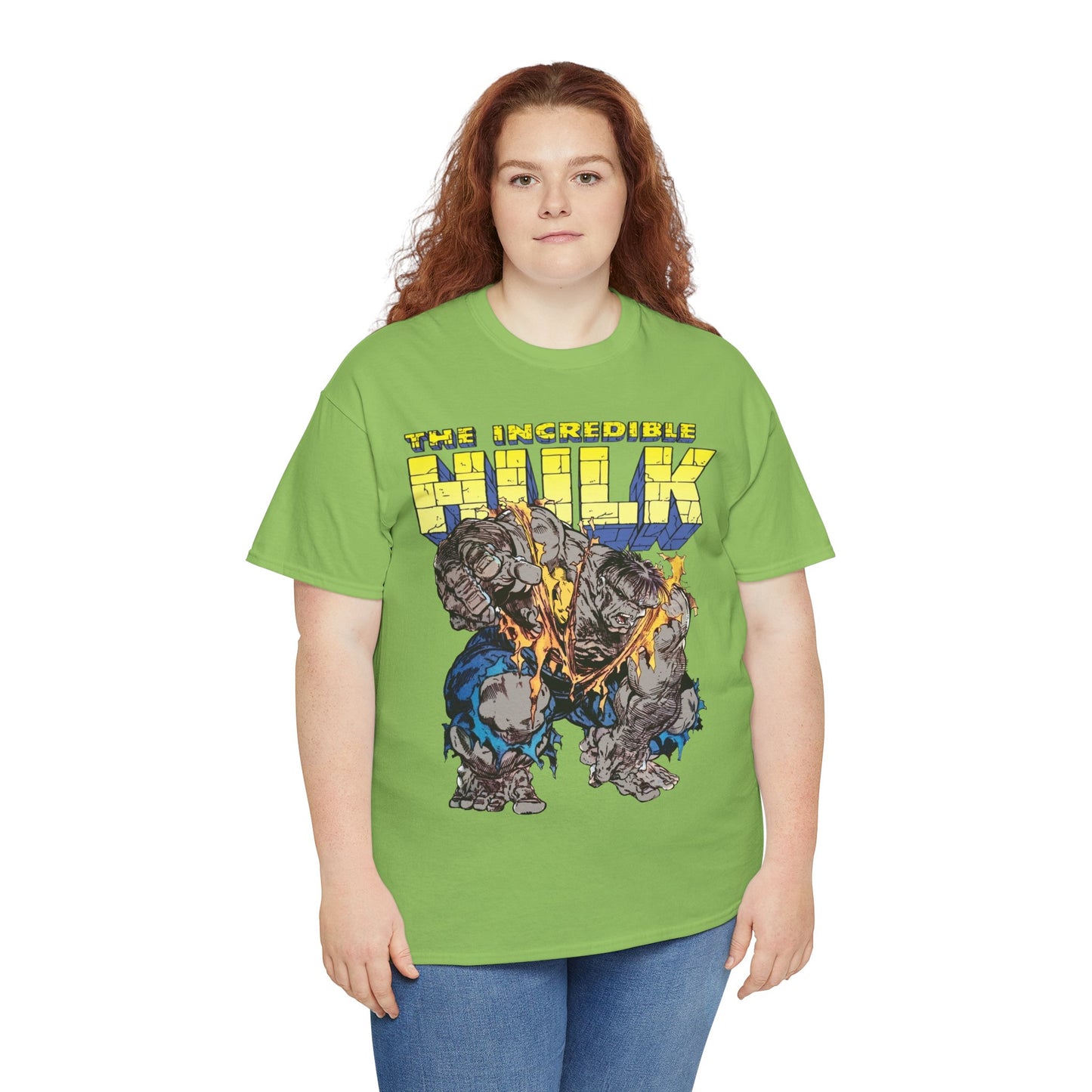 Incredible Hulk T-Shirt - Todd McFarlane Art - Marvel Comics - Grey Hulk, Bruce Banner