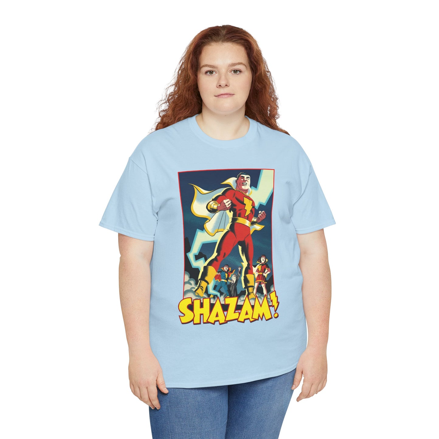 Shazam T-Shirt - Michael Cho Art - Marvel Family - Mary Marvel, Captain Marvel Jr - DC Comics