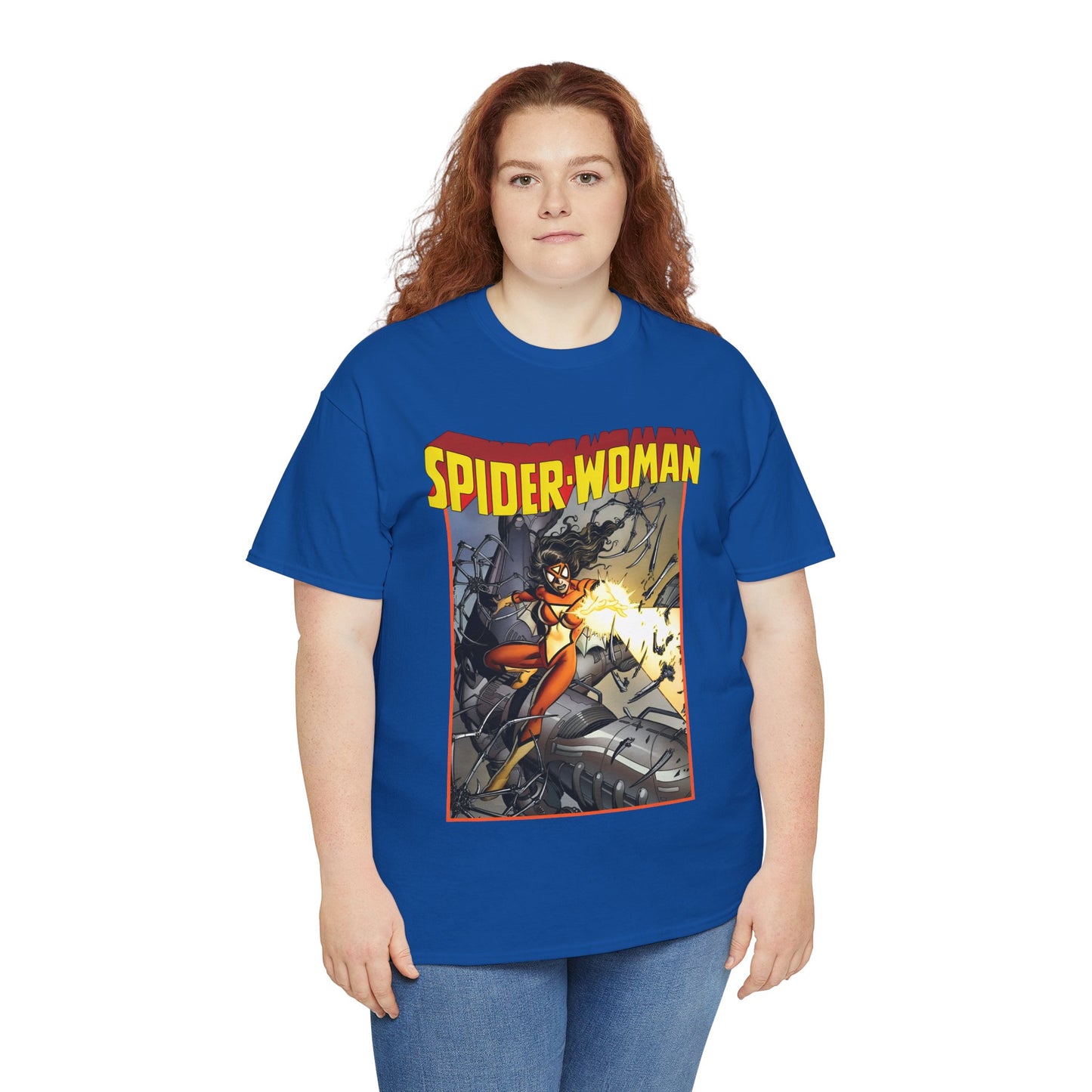 Spider-Woman T-Shirt - George Perez Art - Jessica Drew - Marvel Comics