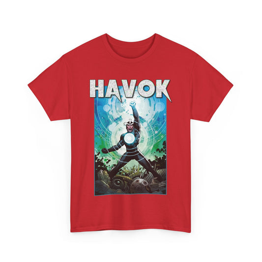 Havok T-Shirt - Greg Land Art - Alex Summers - X-Men, X-Factor Member & Leader - Mutant Hero - Brother to Scott Summers, Cyclops - Marvel Comics
