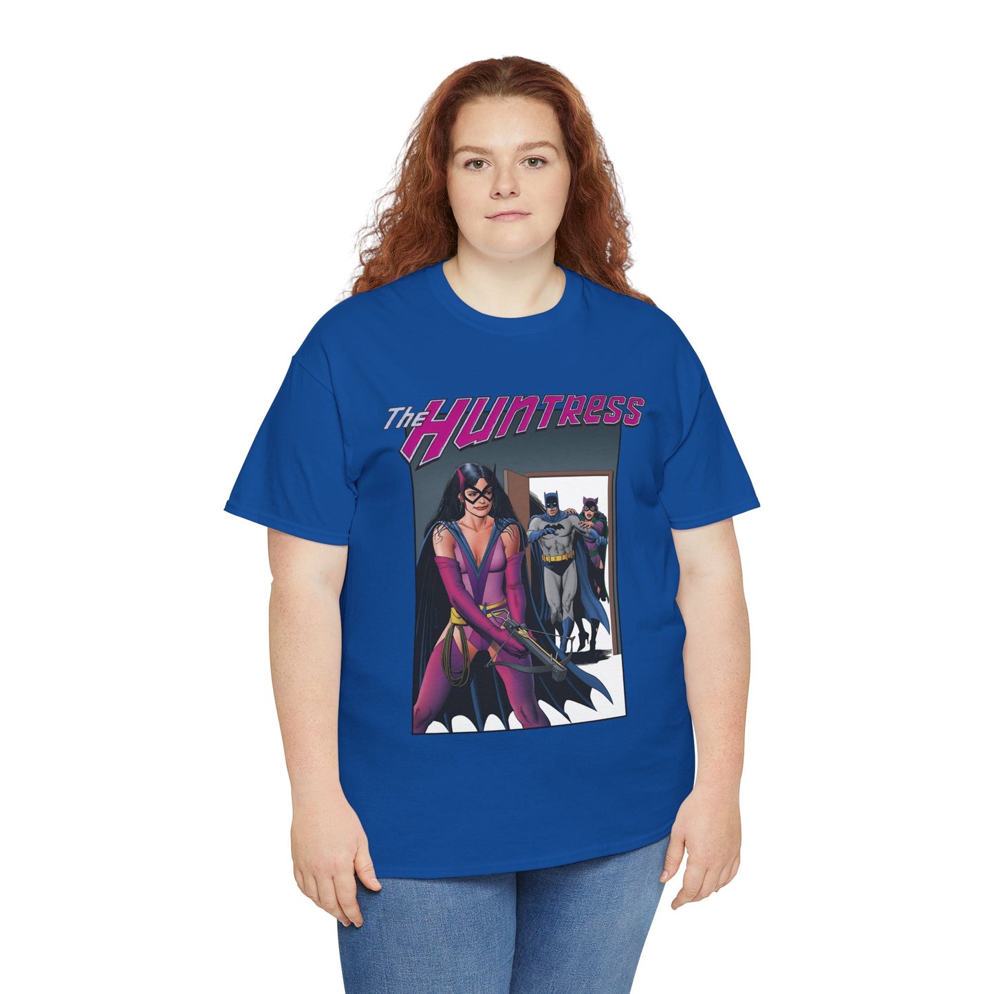 Huntress Shirt - Brian Bolland Art - Helena Wayne, Batman and Catwoman's Daughter - JSA Member, Earth 2 - DC Comics