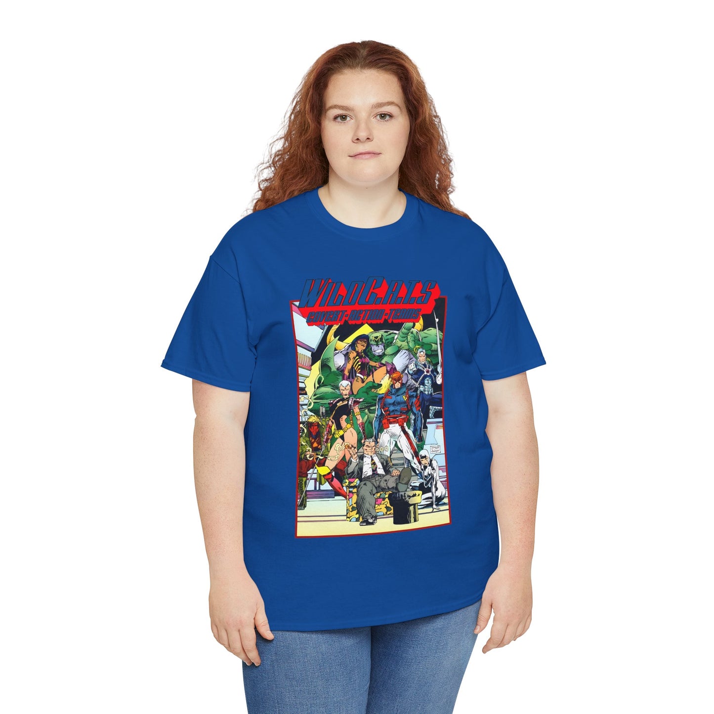 Wildcats Shirt - Jim Lee Art - Warblade, Maul, Voodoo, Grifter, Zealot, Emp, Void - Image Comics/Wildstorm/DC Comics