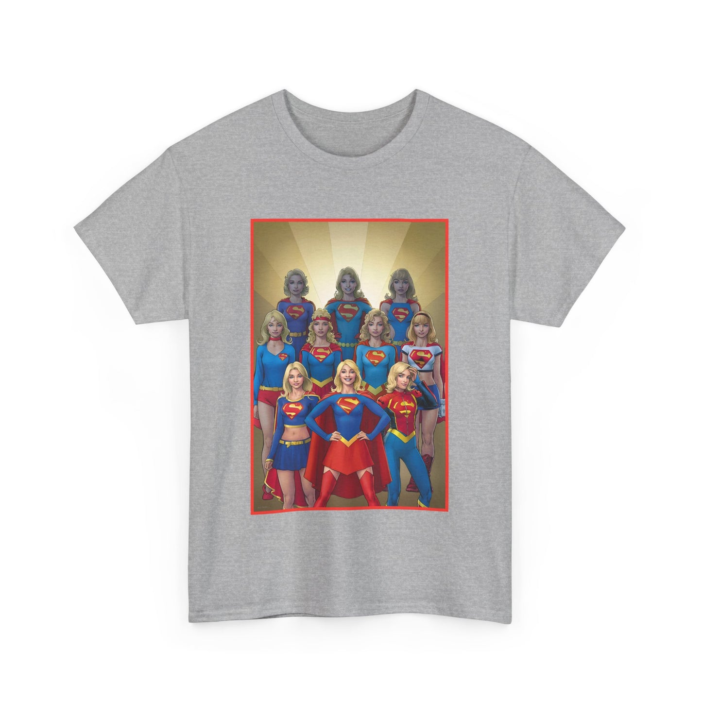 Supergirl Through the Ages T-Shirt - Nicola Scott Art - Kara from Kandor, Superman's Cousin, Linda Danvers - Survivor from Krypton - DC Comics