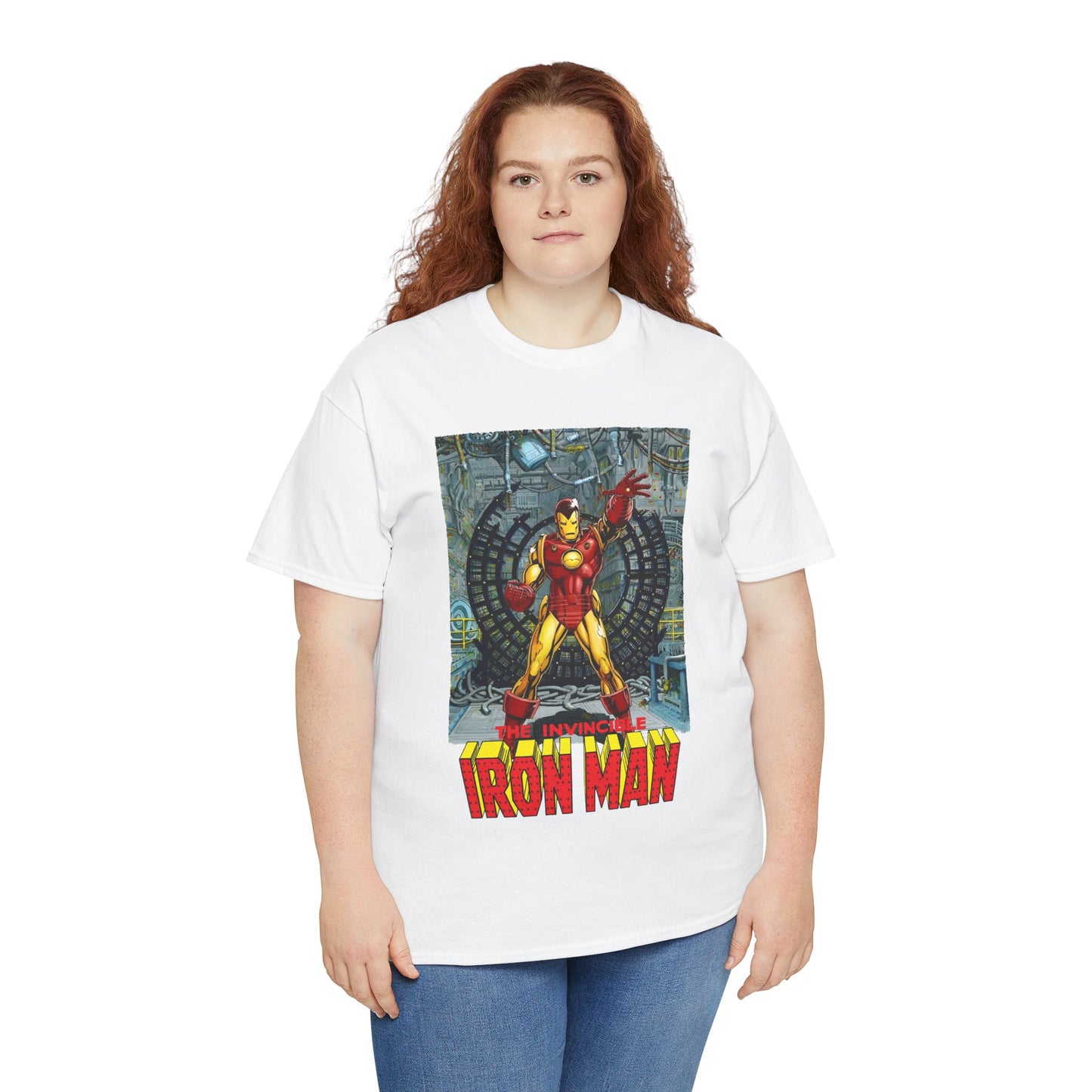 Iron Man T-Shirt - Bob Layton Art - Tony Stark Armor - Avengers Member & Leader - Marvel Comics