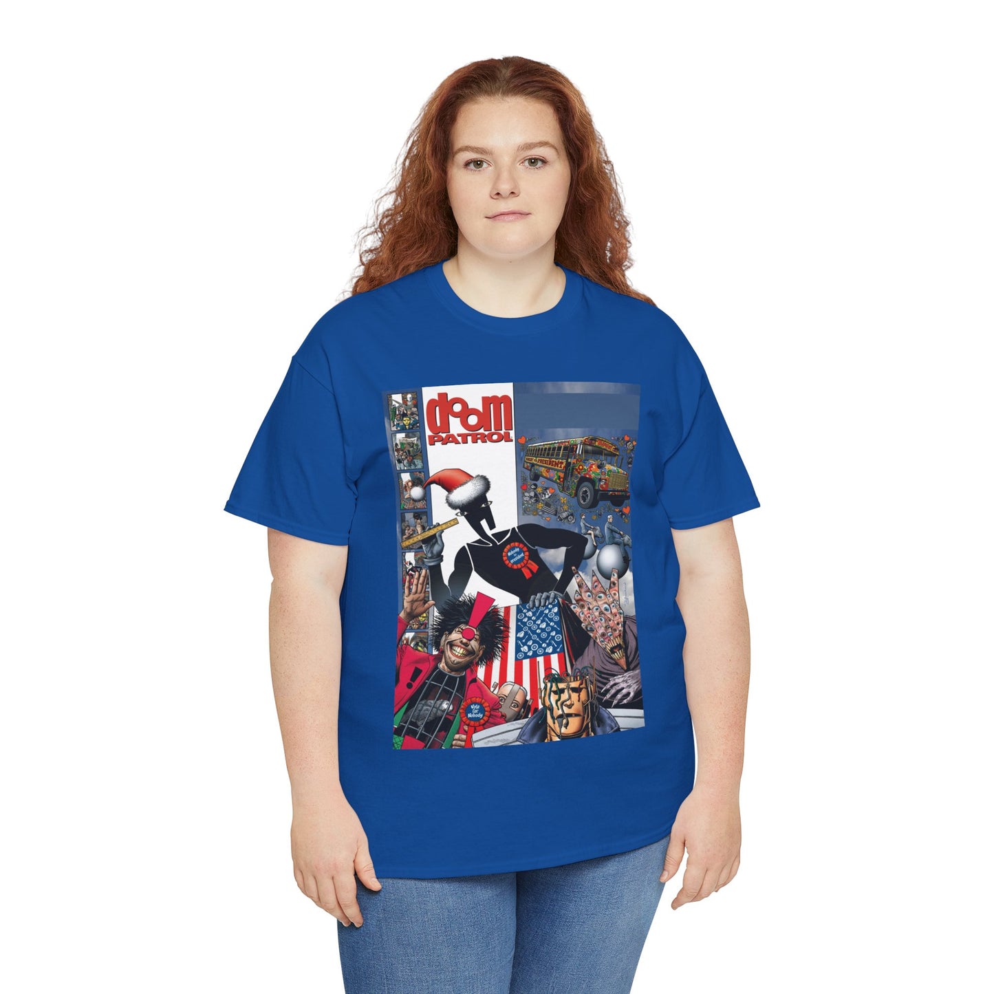 Doom Patrol T-Shirt - Brian Bolland Art - Mr Nobody For President - DC Comics/Vertigo Cover Artwork