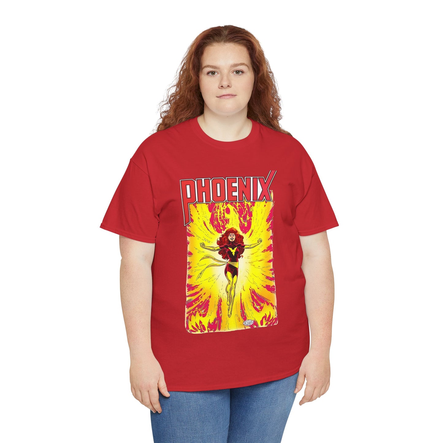 Dark Phoenix T-Shirt - John Byrne Art - Uncanny X-Men, Jean Grey - Marvel Comics