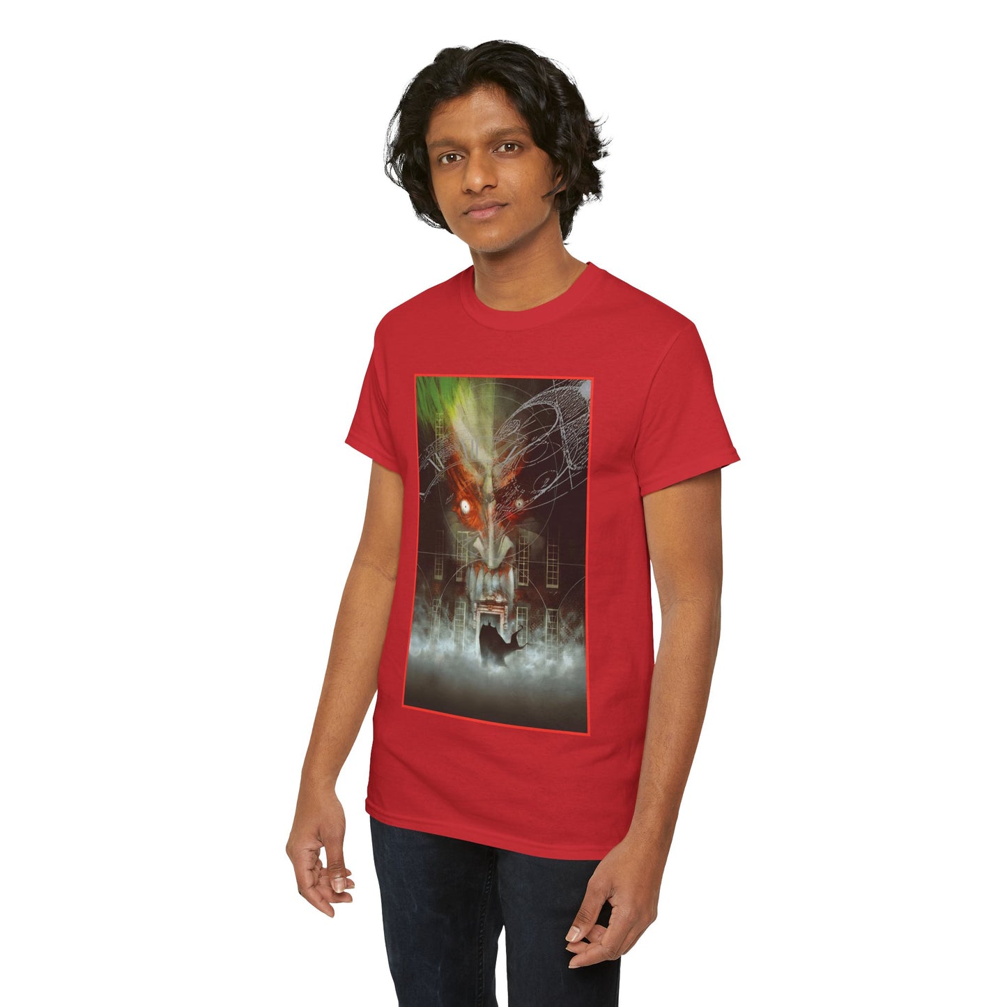 Batman: Arkham Asylum T-Shirt - Dave McKean Art - From the Grant Morrison Graphic Novel - DC Comics - Dark Knight Detective