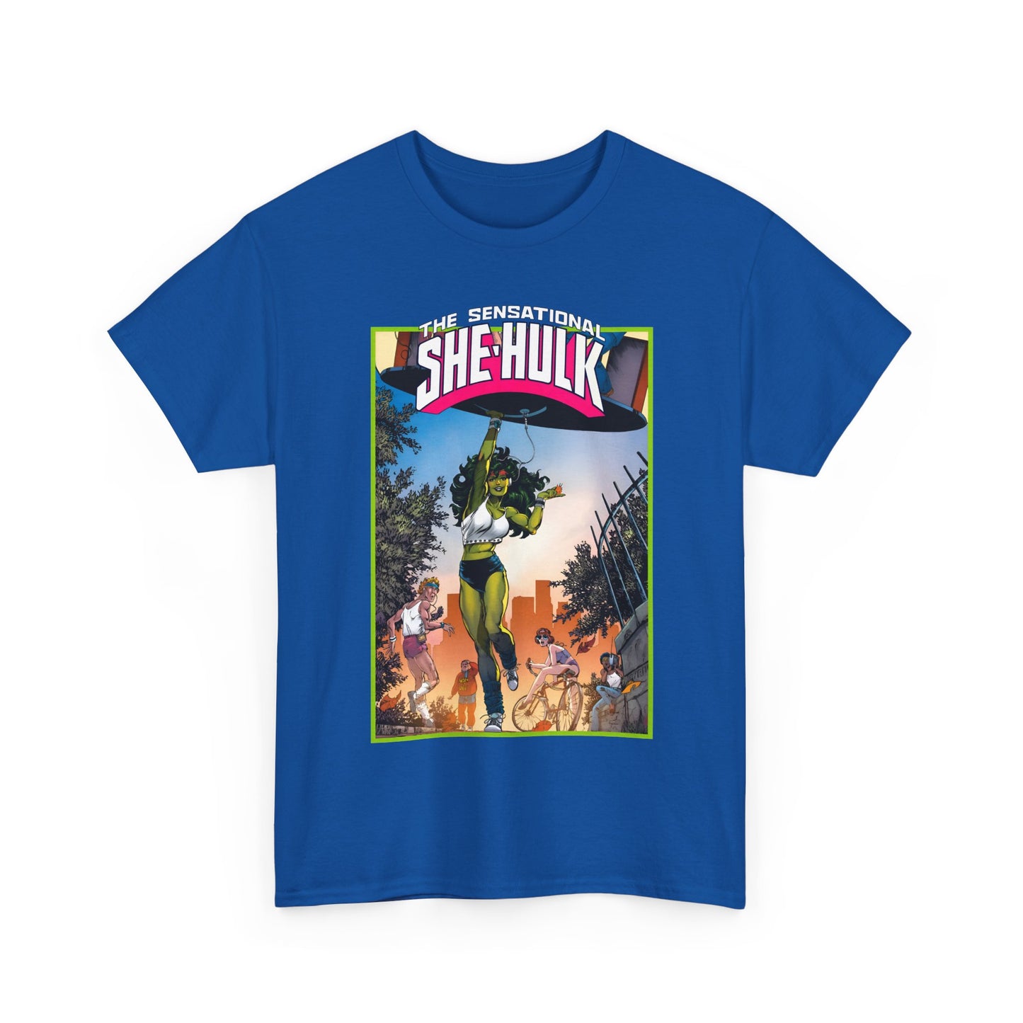 Sensational She-Hulk T-Shirt -John Byrne Poster Art - Jennifer Walters, Hulk's Cousin - Marvel Comics