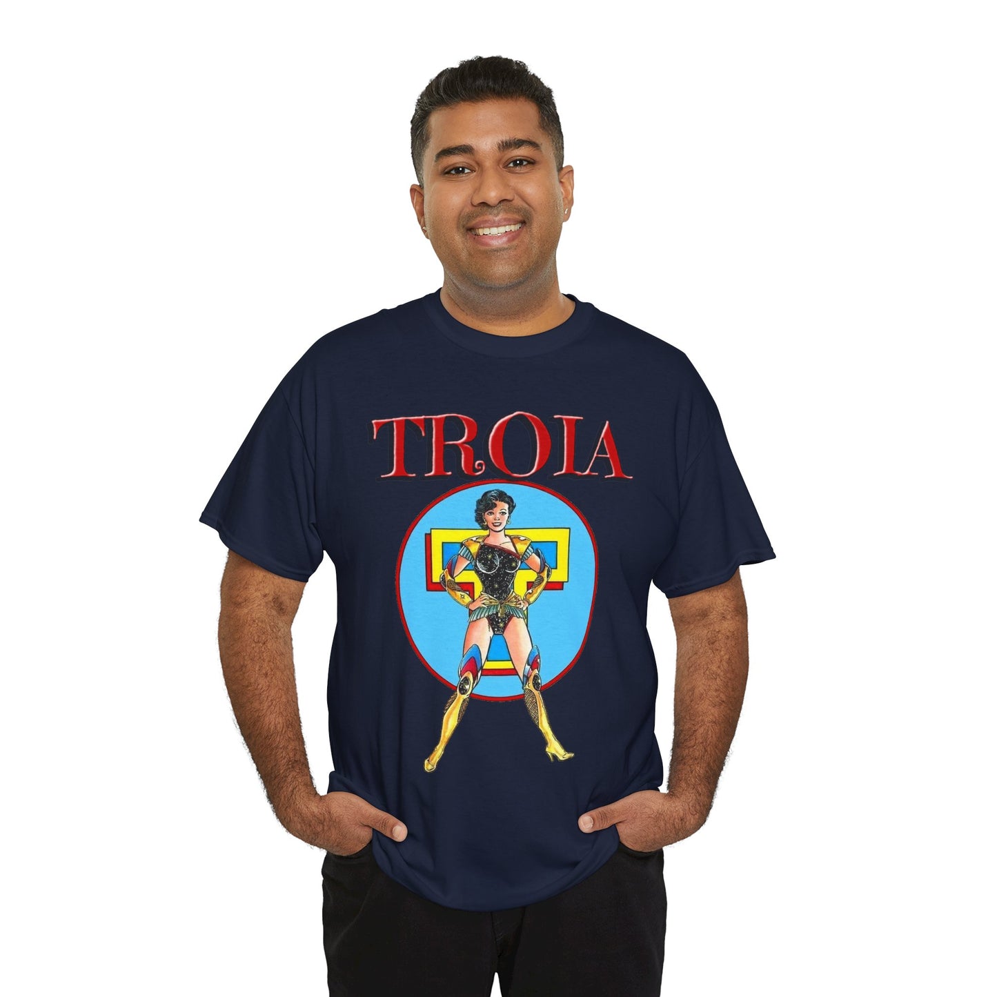 Troia T-Shirt - George Perez Art - New Teen Titans - Donna Troy - Wonder Girl - Greek God Connection - DC Comics