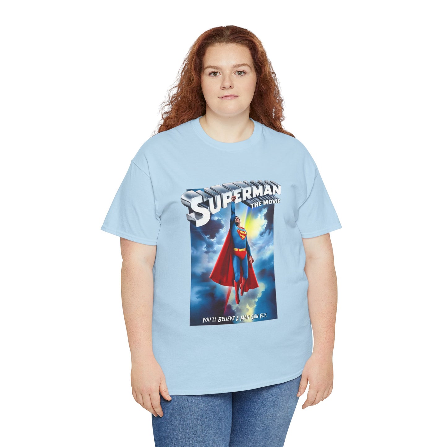 Superman The Movie T-Shirt - DC Comics - Man of Steel - Christopher Reeve 1978