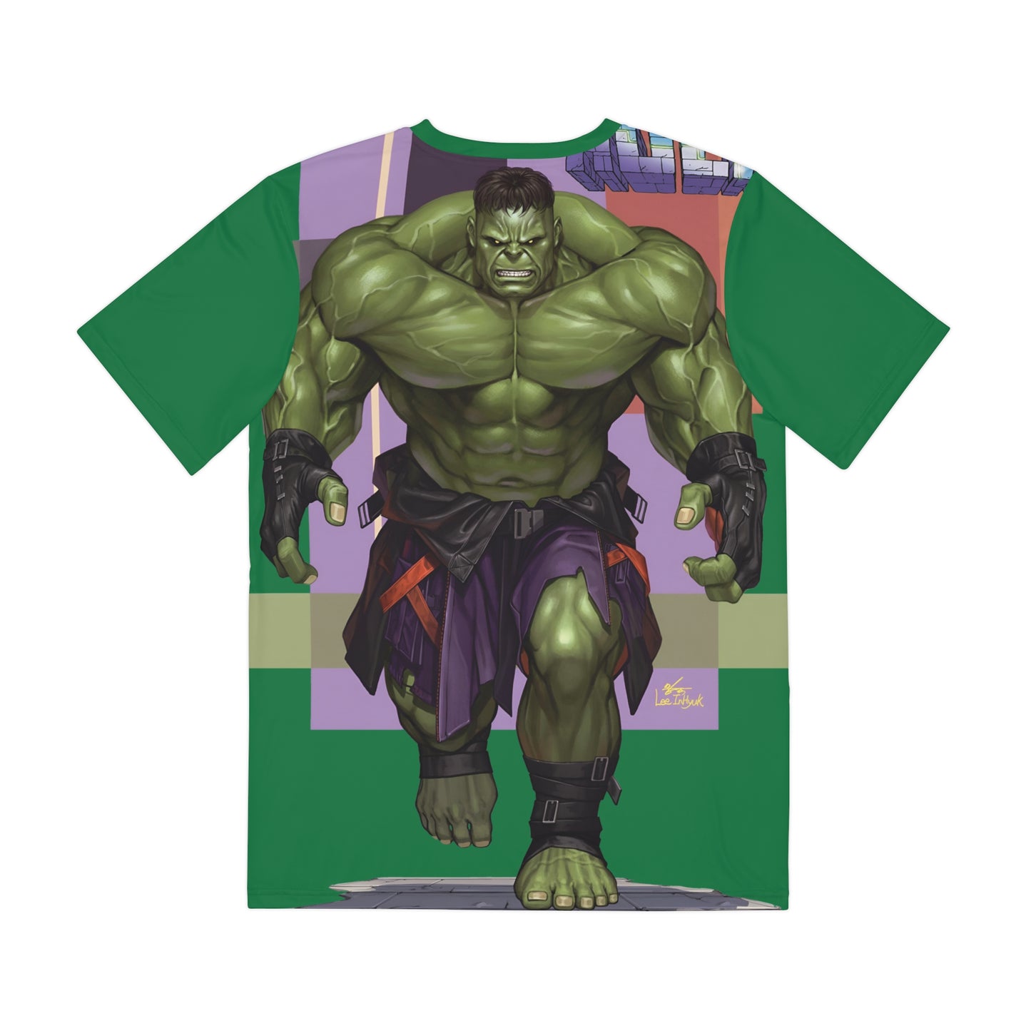Infernal Hulk Polyester Tee (All-Over Print) - Lee Inhyuk Art - Marvel Comics