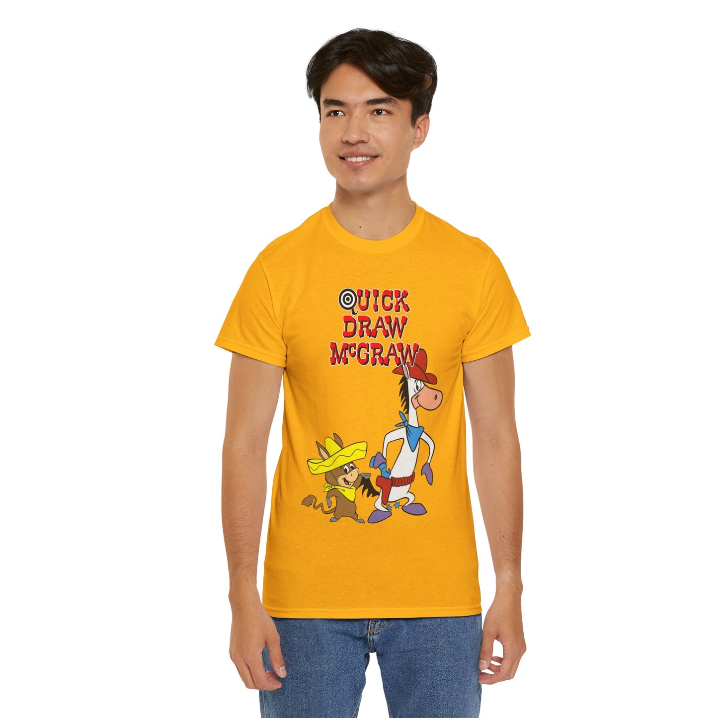 Quick Draw McGraw T-Shirt - Baba Looey - Hanna-Barbera Cartoon - Popular 1960s TV Animation