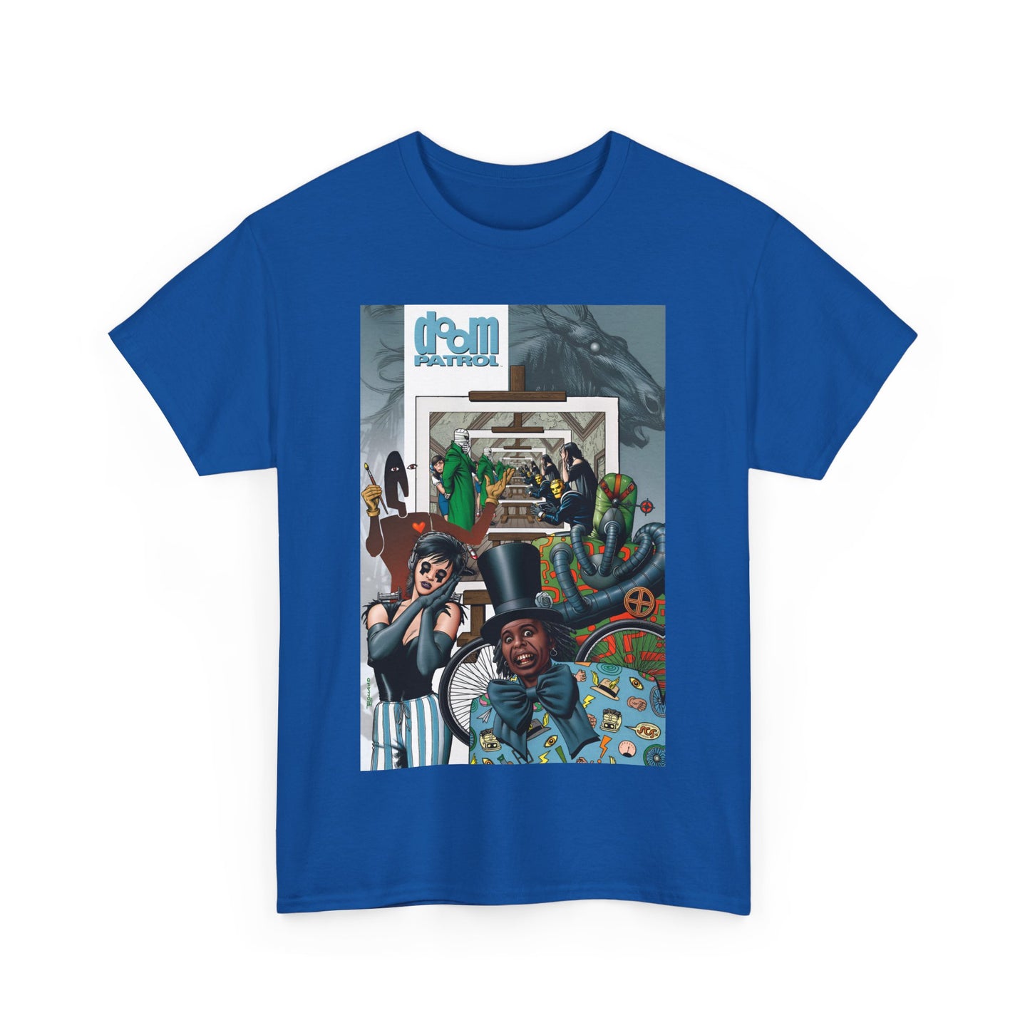 Doom Patrol T-Shirt - Brian Bolland Art - Grant Morrison Story - DC Comics/Vertigo Comics