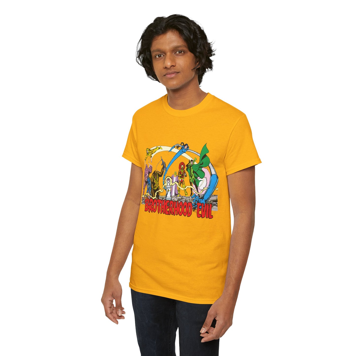 Brotherhood of Evil T-Shirt - George Perez Art - New Teen Titans, Doom Patrol - DC Comics - Madame Rouge, Phobia