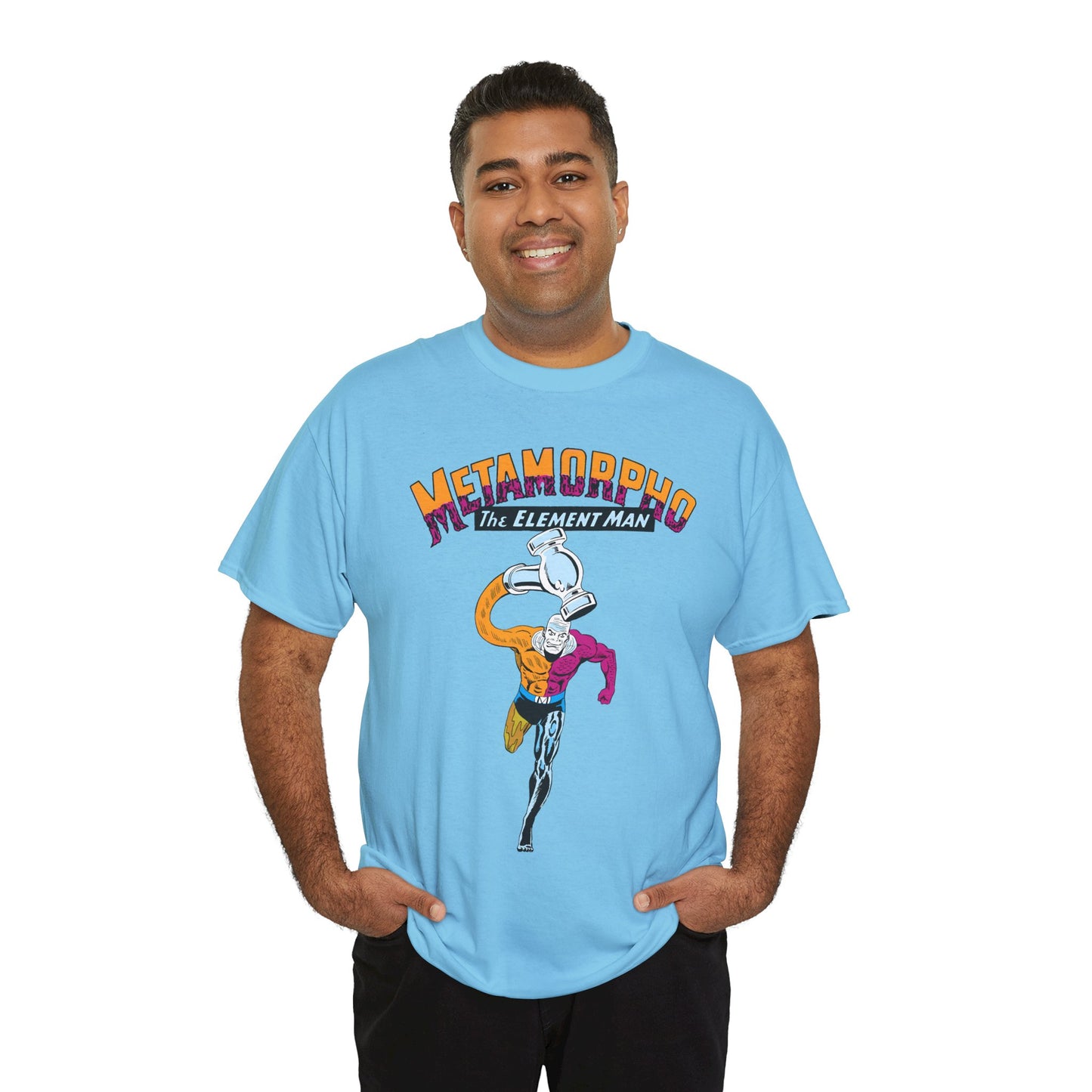 Metamorpho T-Shirt - Jim Aparo Art - DC Comics - Outsiders Team Member - New Superman Movie