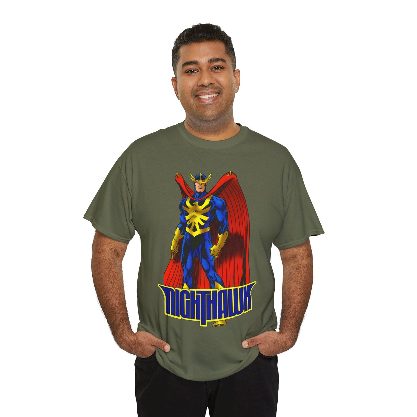 Nighthawk T-Shirt - Squadron Supreme, Defenders, Avengers - Kyle Richmond - The Grandmaster - Marvel Comics