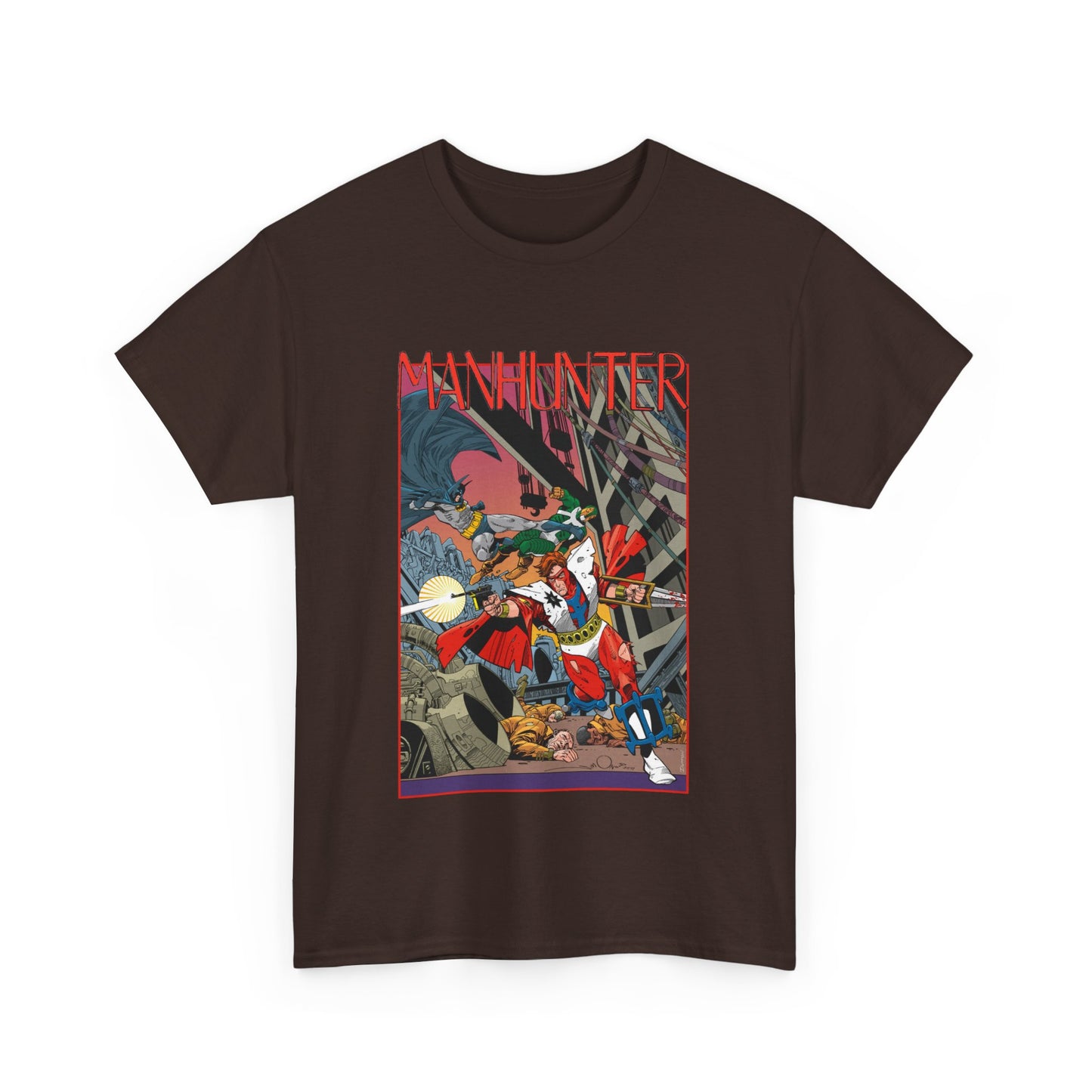 Manhunter T-Shirt - Walt Simonson Art - Paul Kirk - Batman, Detective Comics Back-Up Story - Against The Council