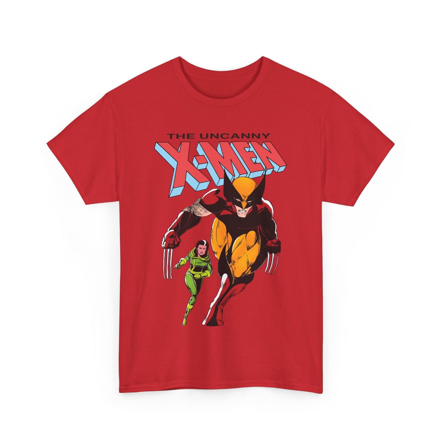 Wolverine & Rogue T-Shirt - Paul Smith Art - X-Member, Mutants - Marvel Comics - Uncanny X-Men #173 Cover - Logan