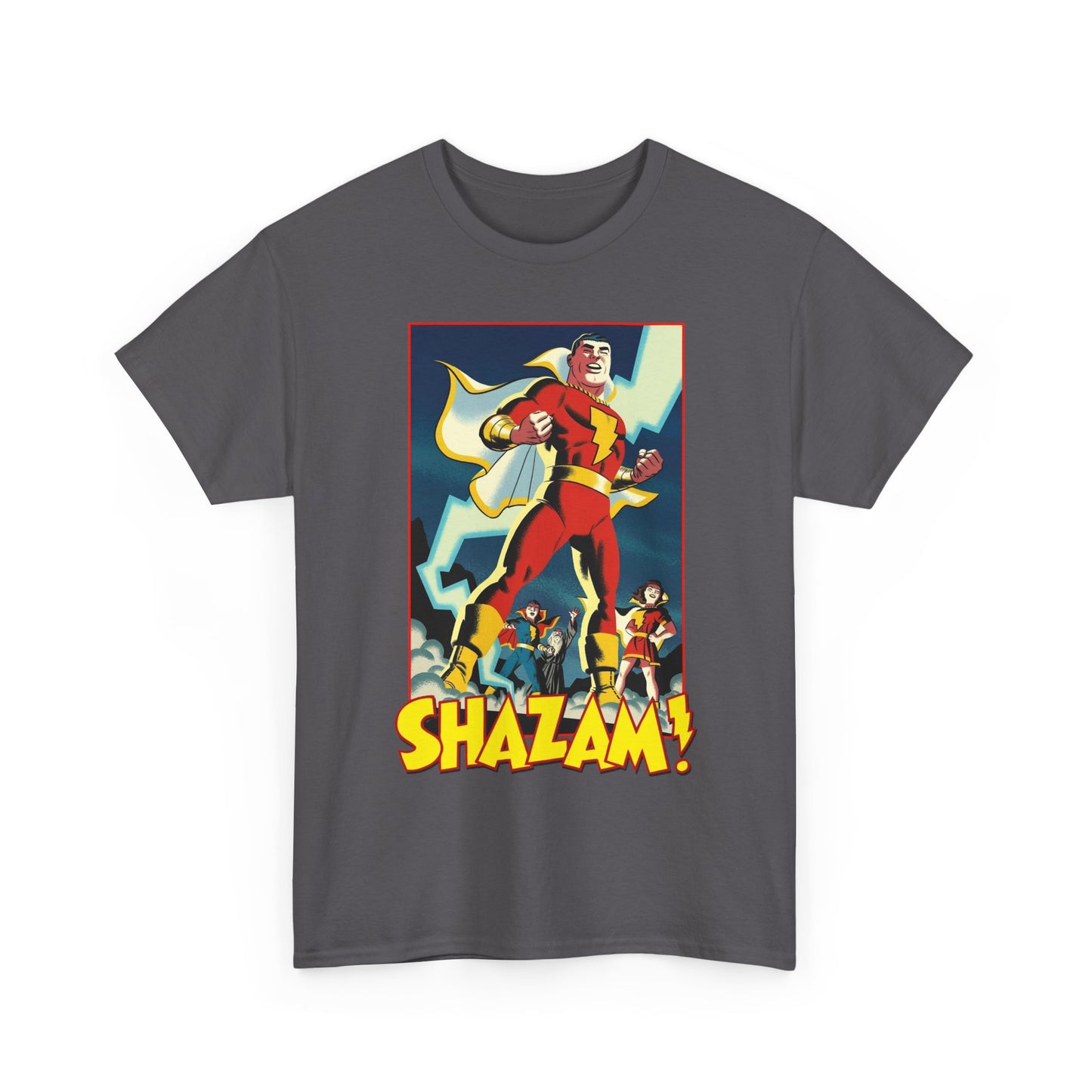 Shazam T-Shirt - Michael Cho Art - Marvel Family - Mary Marvel, Captain Marvel Jr - DC Comics