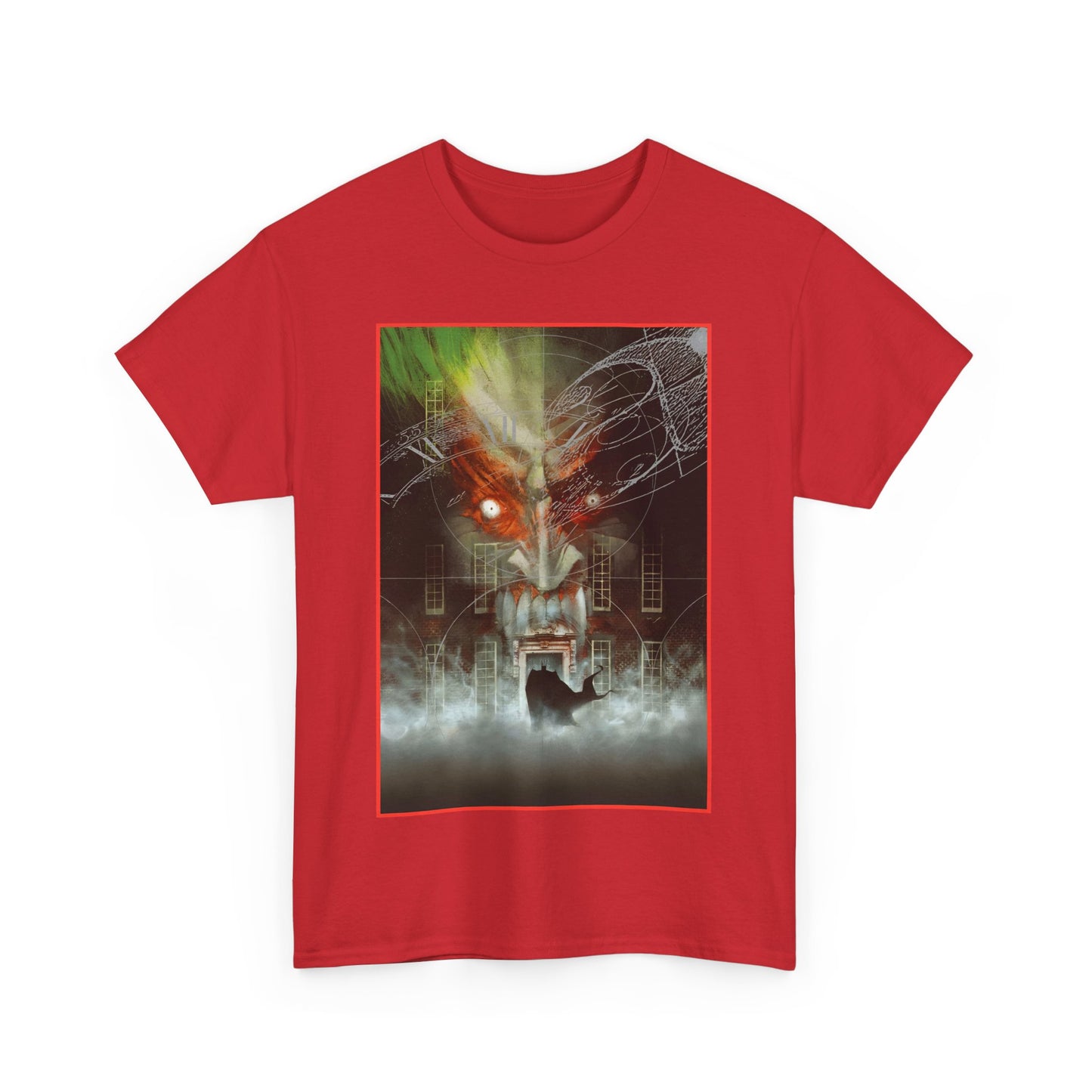 Batman: Arkham Asylum T-Shirt - Dave McKean Art - From the Grant Morrison Graphic Novel - DC Comics - Dark Knight Detective