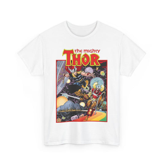 Mighty Thor T-Shirt - Walt Simonson Art - Asgard, Bifröst - God of Thunder - Marvel Comics