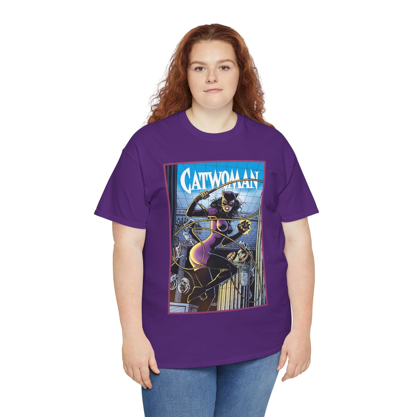 Catwoman T-Shirt - Jim Balent 1990s Art - Selina Kyle - Batman Character, Ally - Gotham City - DC Comics