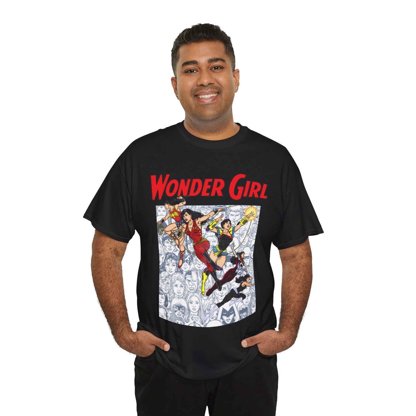 Wonder Girl T-Shirt - George Perez Art - Donna Troy, Troia - The New Teen Titans - DC Comics - Wonder Woman's Sister