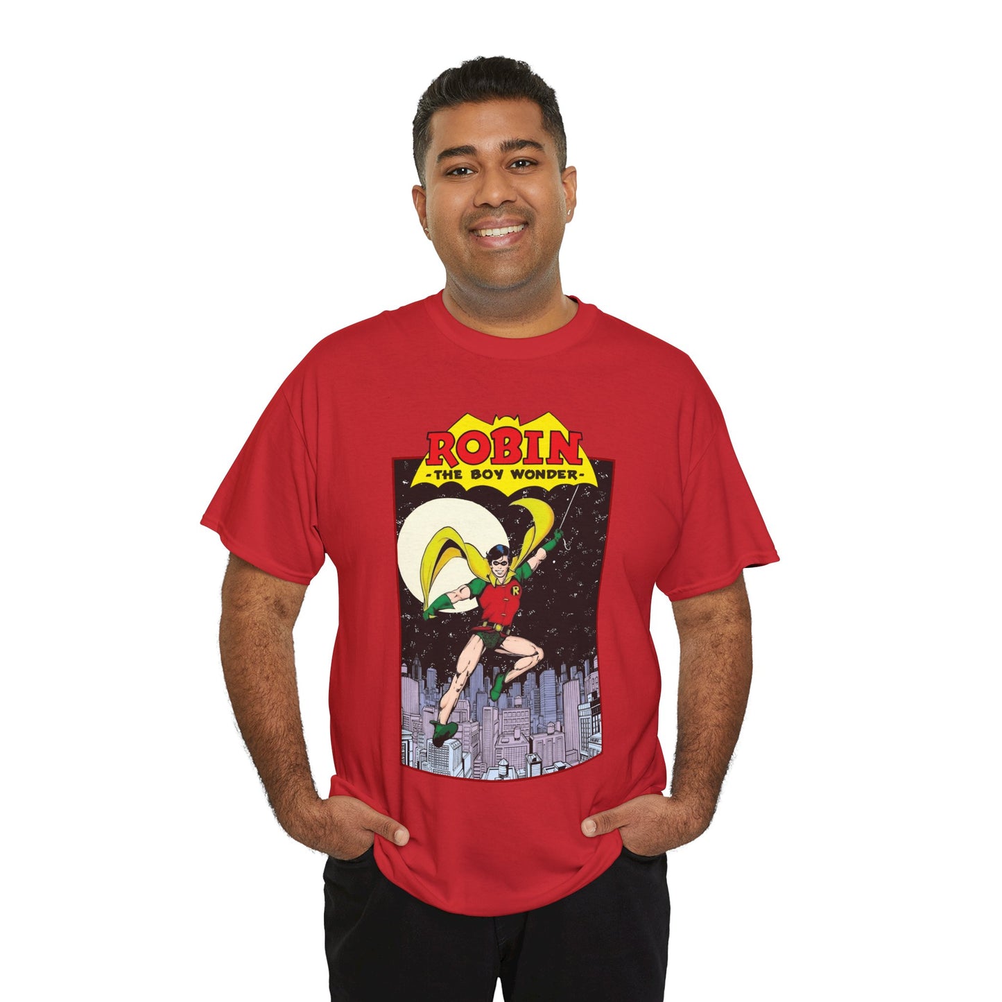 Robin the Boy Wonder T-Shirt - George Perez Art - New Teen Titans Member & Leader - DC Comics