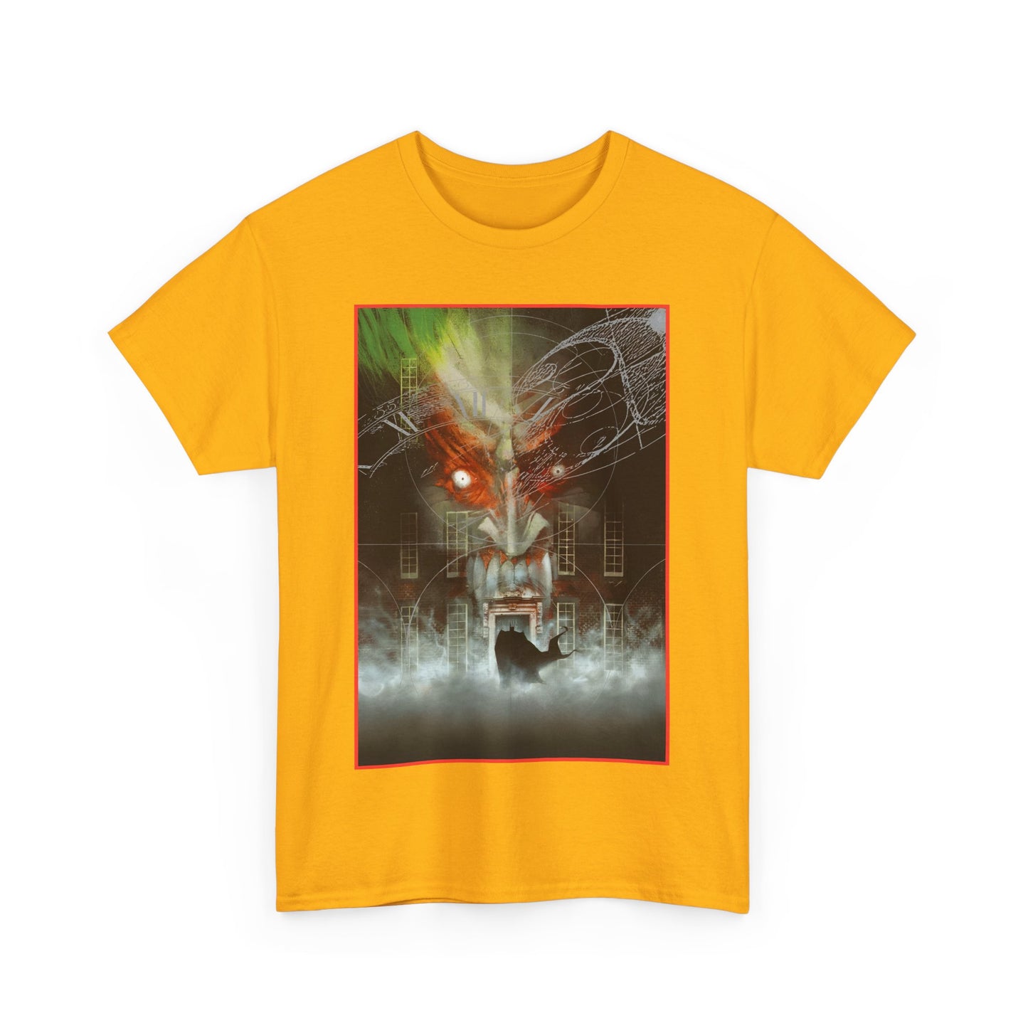 Batman: Arkham Asylum T-Shirt - Dave McKean Art - From the Grant Morrison Graphic Novel - DC Comics - Dark Knight Detective